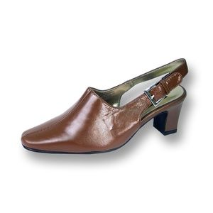 👠 PEERAGE Zoe Women Wide Width Leather 👠
